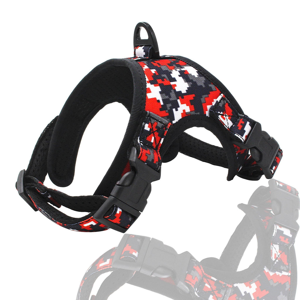 Camo Pattern Dog Harnesses (Black) - PawdyGuard