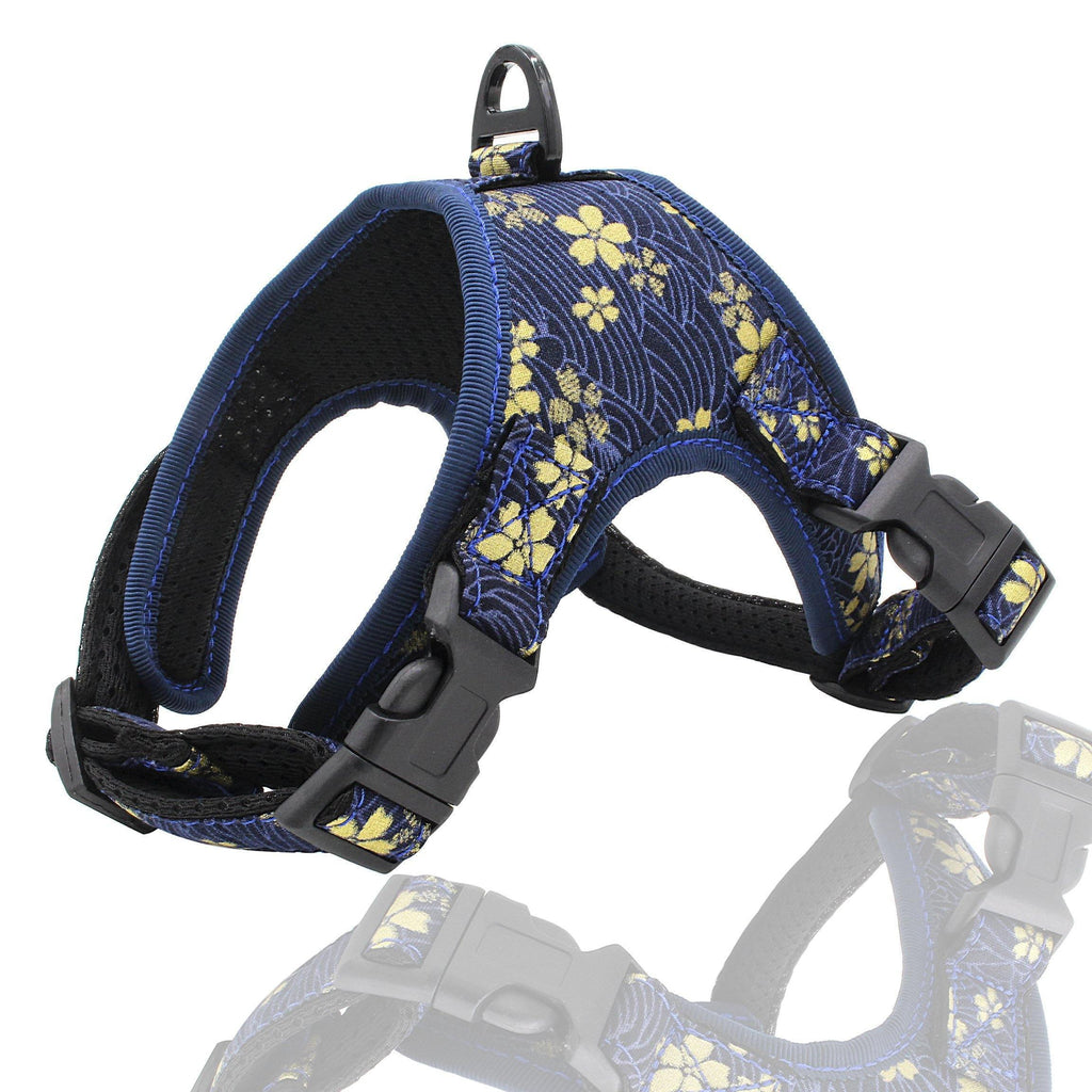 Camo Pattern Dog Harnesses (Blue) - PawdyGuard